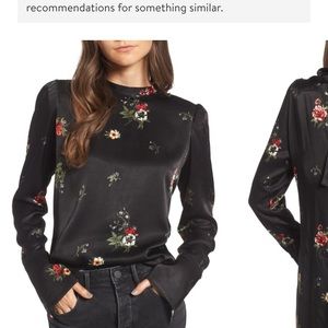 x Something Navy Satin Tunic
TREASURE & BOND